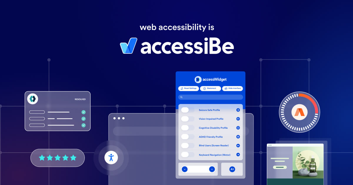 AccessiBe’s accessWidget: Boosting Web Accessibility