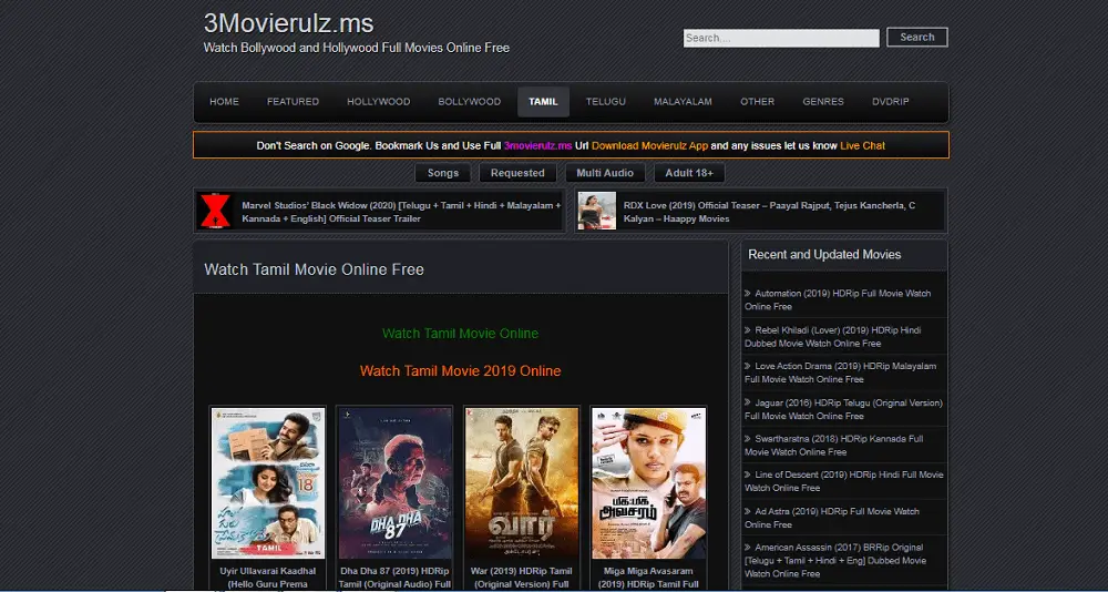 Why Should You Choose 3MoviesRulz MS?